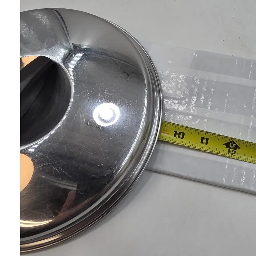 Vintage Ekco Flint Stainless Steel 4.5 QT Saucepan Replacement LID ONLY